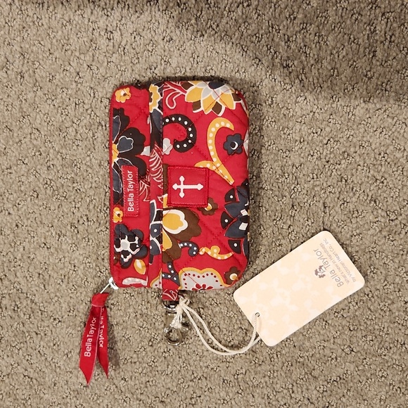 Bella Taylor Gadget pouch / wallet with CROSS design NEW - Picture 1 of 9